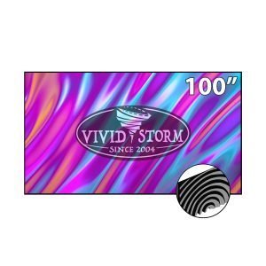 VIVIDSTORM CineVision Pro Fixed Frame Fresnel UST ALR Projector Screen