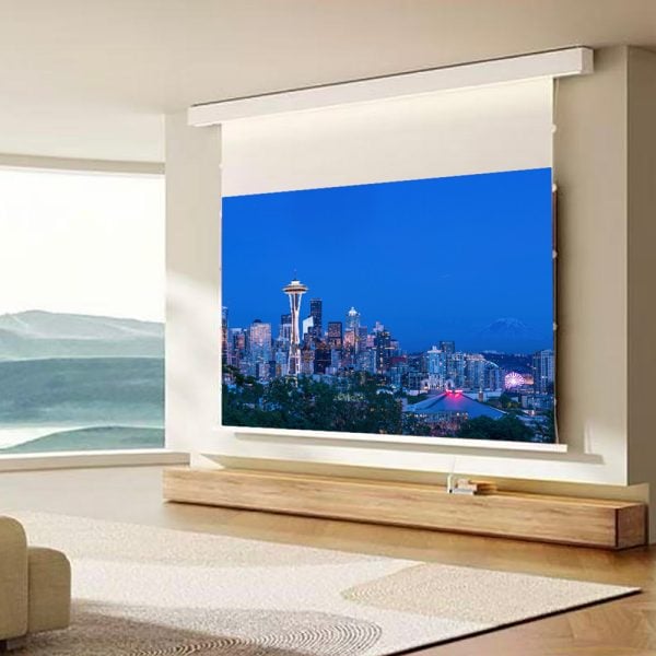 Luxe Vision PixelPro Motorised Fresnel ALR Drop-Down Screen for Long-Throw Triple-Laser Projectors