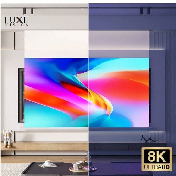 Luxe Vision PixelPro Motorised Fresnel ALR Drop-Down Screen for Long-Throw Triple-Laser Projectors - Image 3