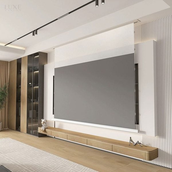 Luxe Vision PixelPro Motorised Fresnel ALR Drop-Down Screen for Long-Throw Triple-Laser Projectors - Image 4