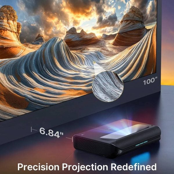 NexiGo Aurora Pro MKII UST Tri-Color Laser Projector - Image 3