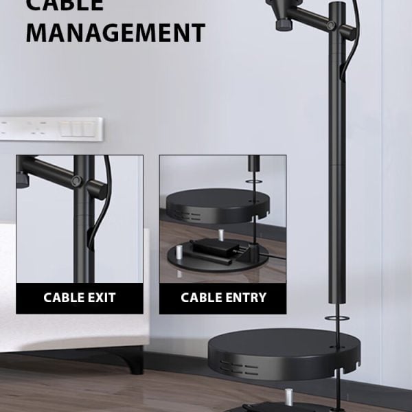 Luxe Vision Heavy Duty Projector Floor Stand - Image 5