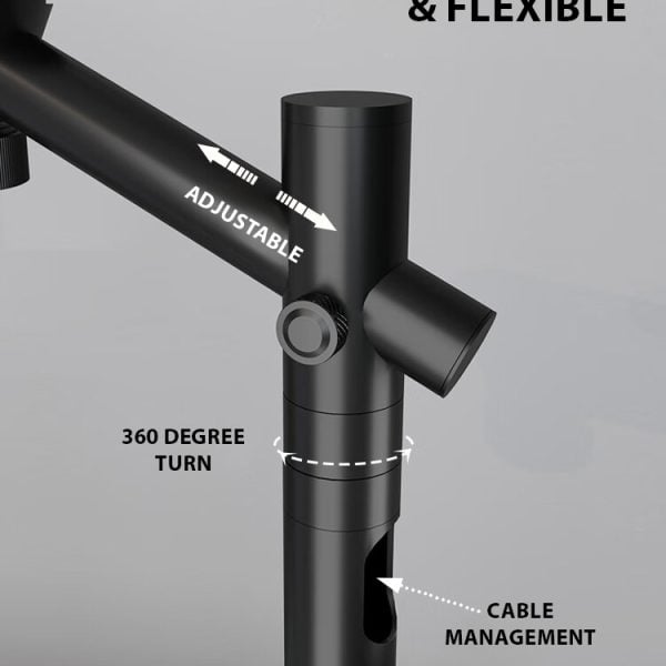 Luxe Vision Heavy Duty Projector Floor Stand - Image 4