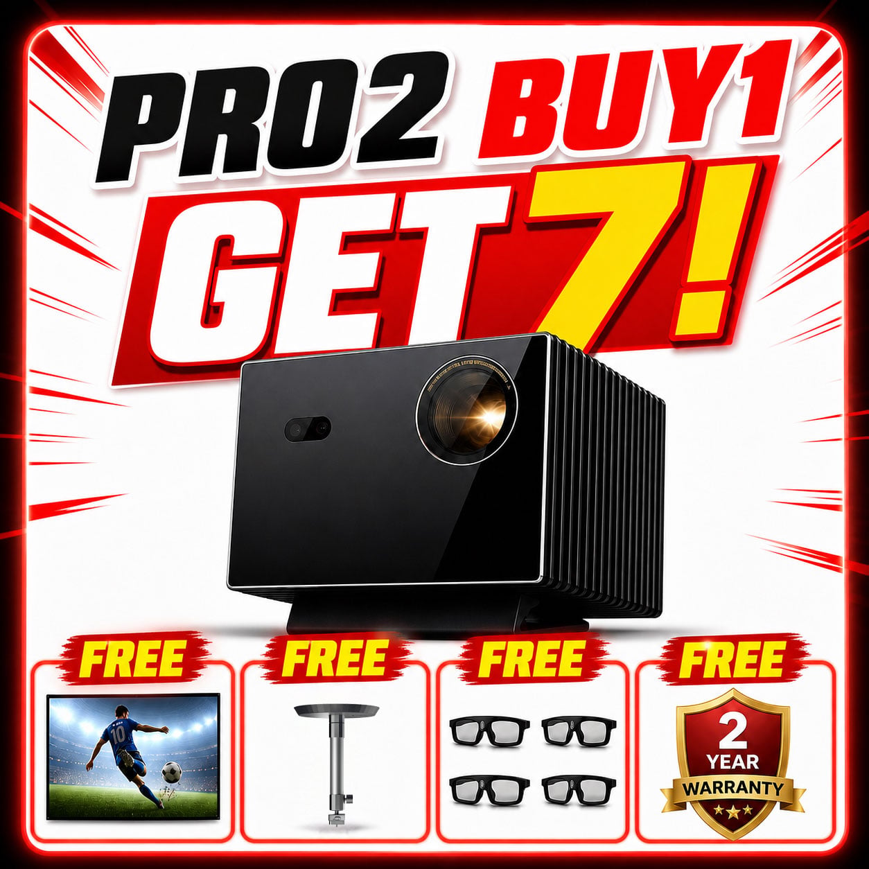 Valerion VisionMaster Pro 2 | FIFA 2026 Package Deal