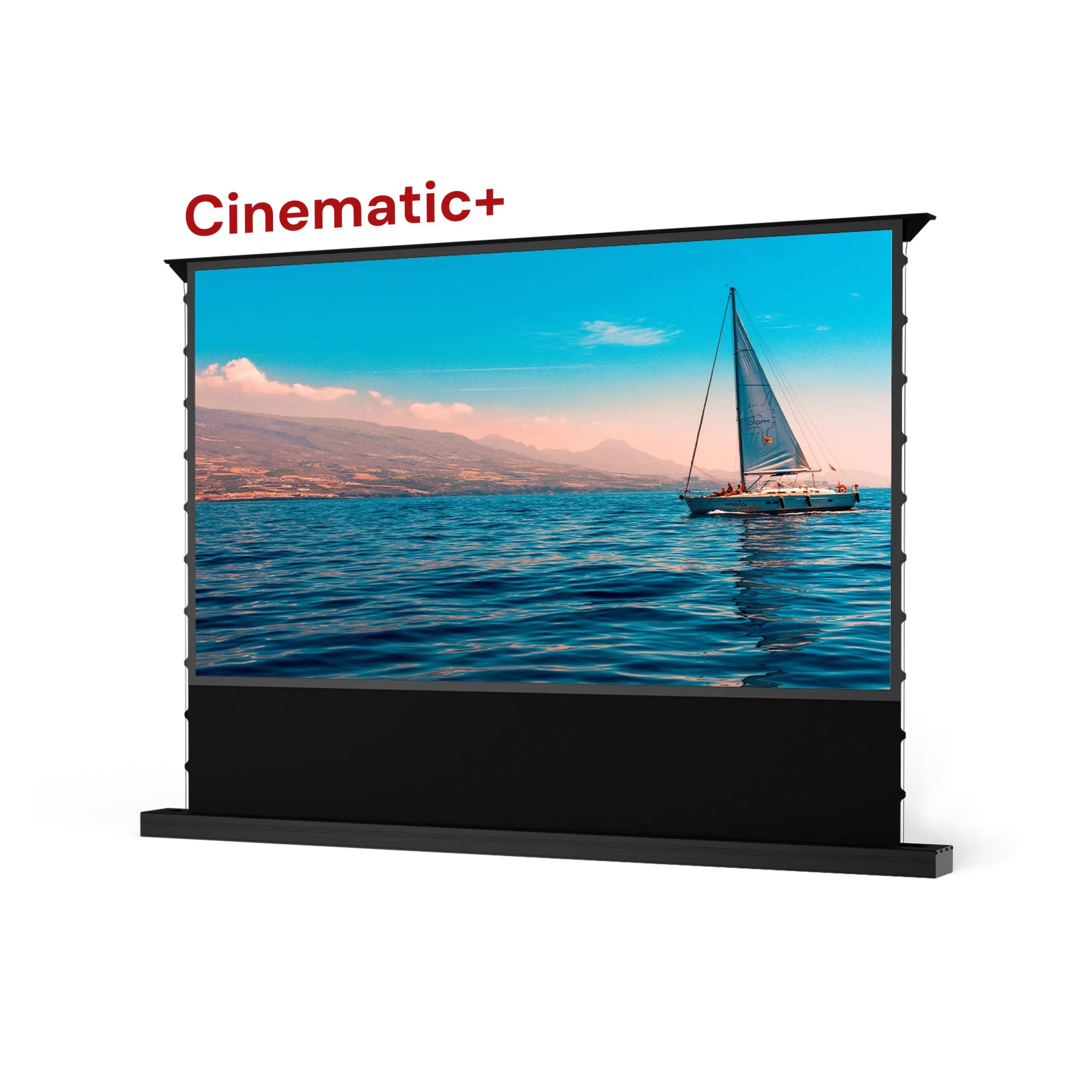 100”-130” AWOL Vision Cinematic+ ALR Motorized Floor Rising Acoustic Screen